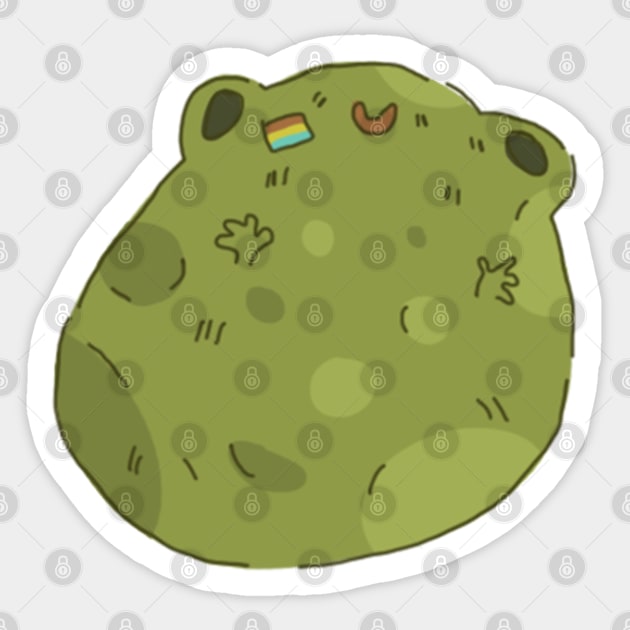 Froggy Sticker by SelAmiko